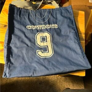 Blue Cowboys Tote Bag